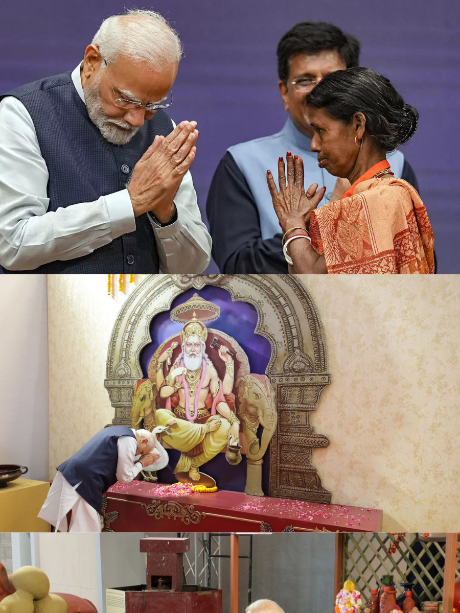 PM Modi unveils Vishawakarma scheme at Yashobhoomi inauguration - Vimarsana News