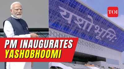 Watch: PM Modi inaugurates YashoBhoomi convention centre in Delhi's Dwarka