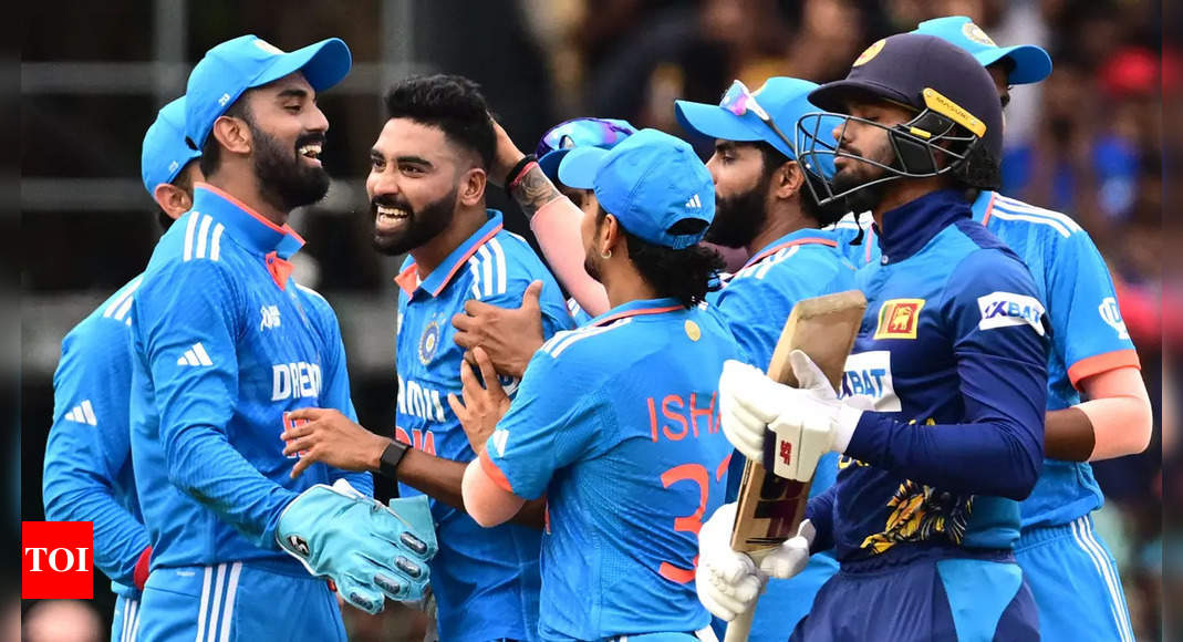 India Vs Sri Lanka: Sri Lanka 50 all out: Check the 10 lowest ODI scores vs  India ever | Cricket News - Times of India