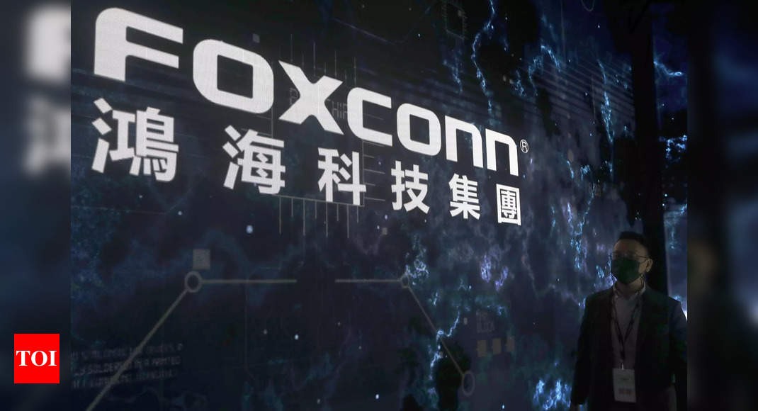 iPhone maker Foxconn aims to double India investment, employment – Times of India