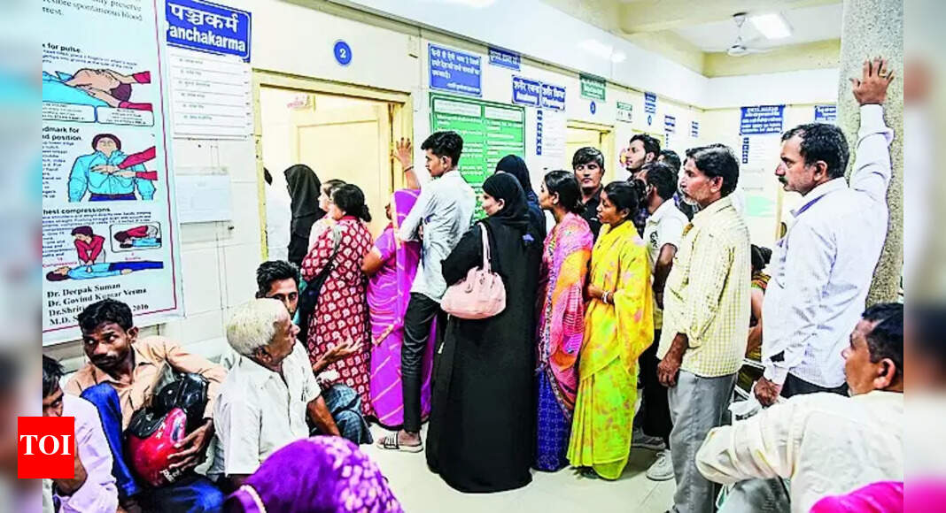 Tin Shed: Small Opd Building Forces Patients To Sit, Wait Under Tin ...