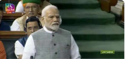 PM Narendra Modi recalls vision of Nehru, Shastri, Vajpayee; reminds House of cash-for-vote scam in Manmohan era