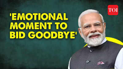 Emotional PM Modi bids goodbye to old Parliament building, recalls bitter-sweet memories