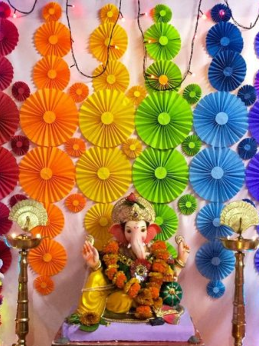 Ganesh Chaturthi 2023: Easy & Eco-Friendly Ganpati Decoration Ideas For ...