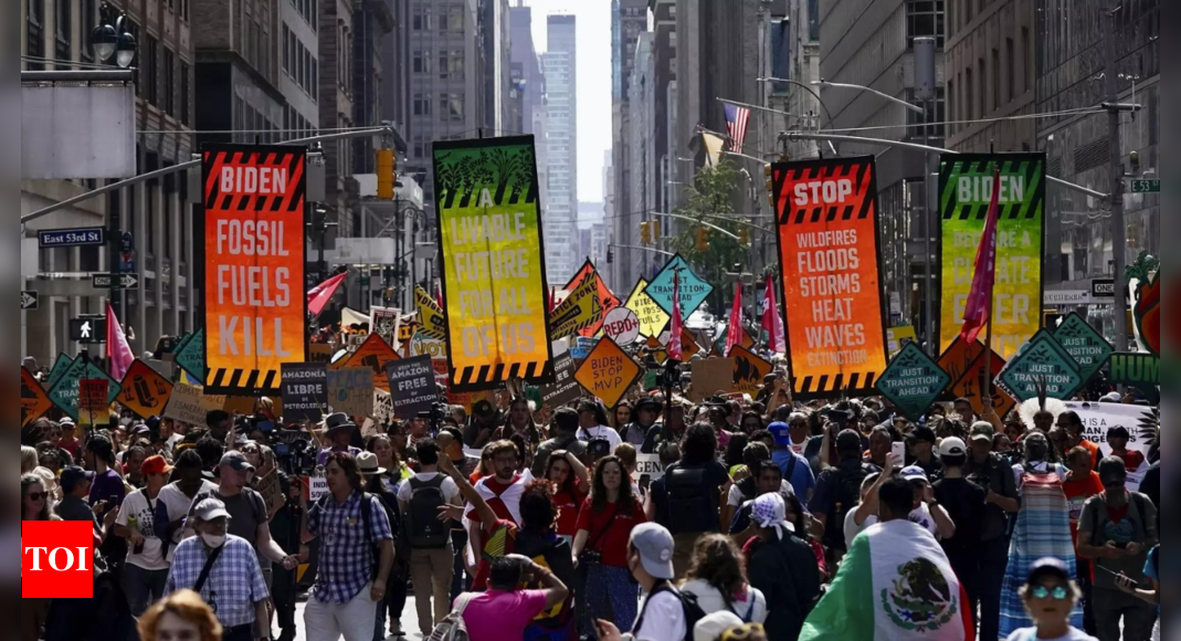 Climate Activists: Tens Of Thousands March To Kick Off Climate Summit ...