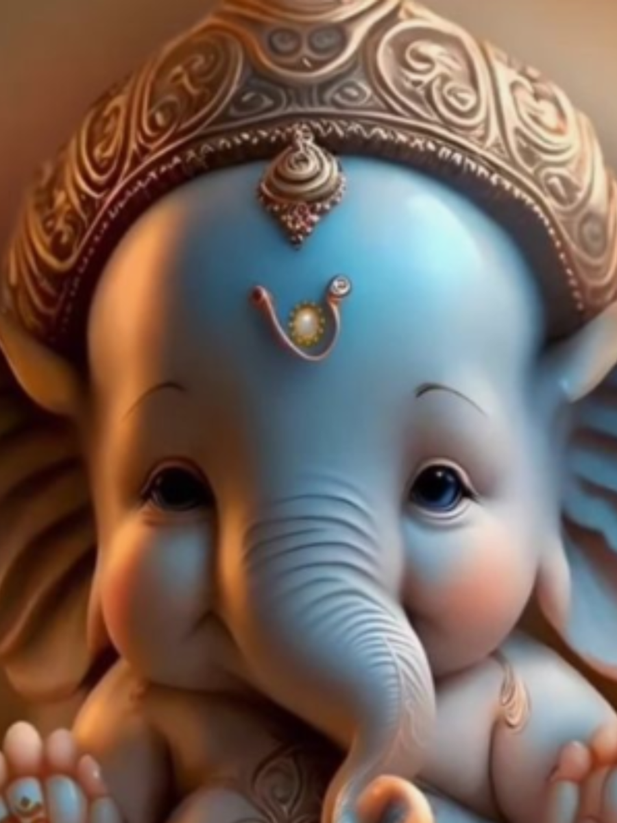Bal Ganesh, Baby Ganesh, baby, ganesh, cute HD phone wallpaper | Pxfuel
