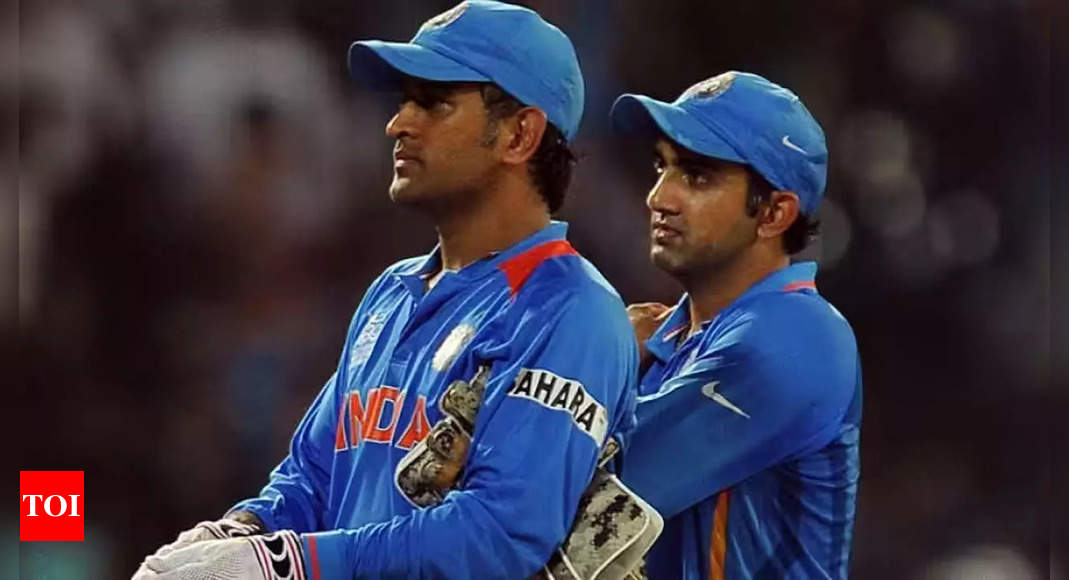 ‘Due to captaincy, he couldn’t…’: Gautam Gambhir’s huge assertion on MS Dhoni | Cricket Information – Occasions of India