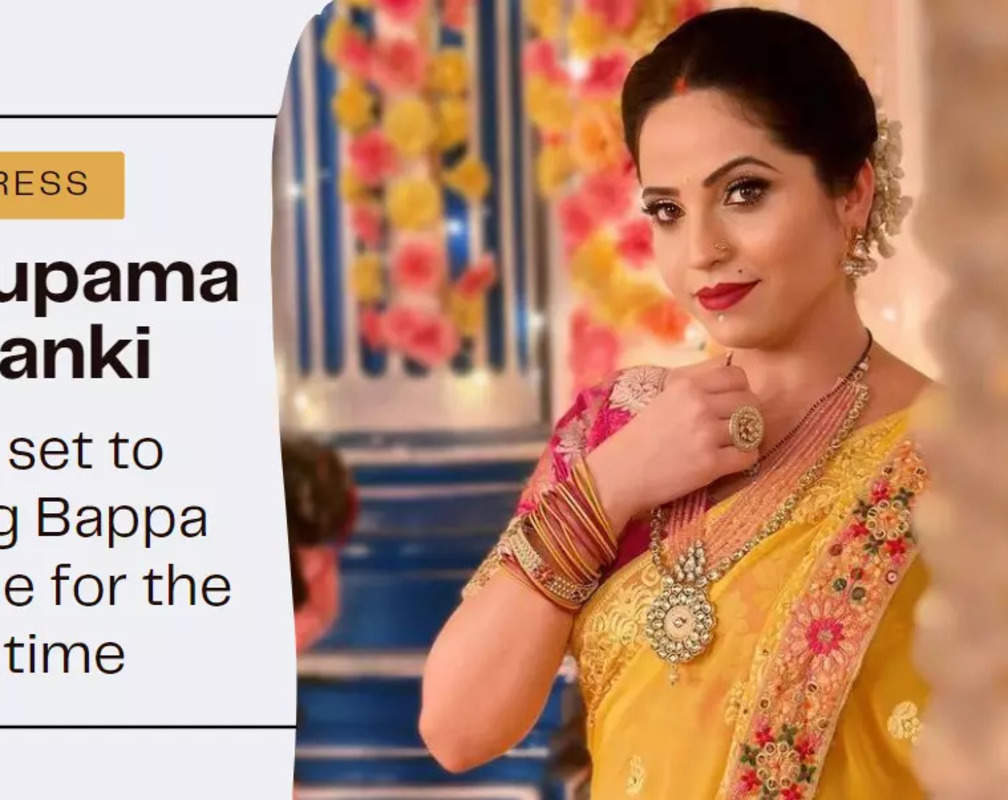 
Anupama Solanki is excited to bring Bappa home for the first time
