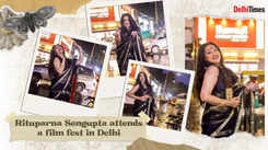 Rituparna Sengupta's brief visit to Delhi
