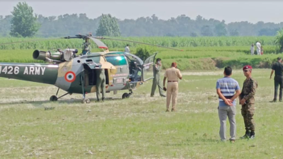 Army’s HAL Chetak chopper makes precautionary landing in village in Haryana's Yamunanagar