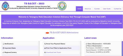TS EDCET Counselling 2023 schedule out for B.Ed admission, check dates here