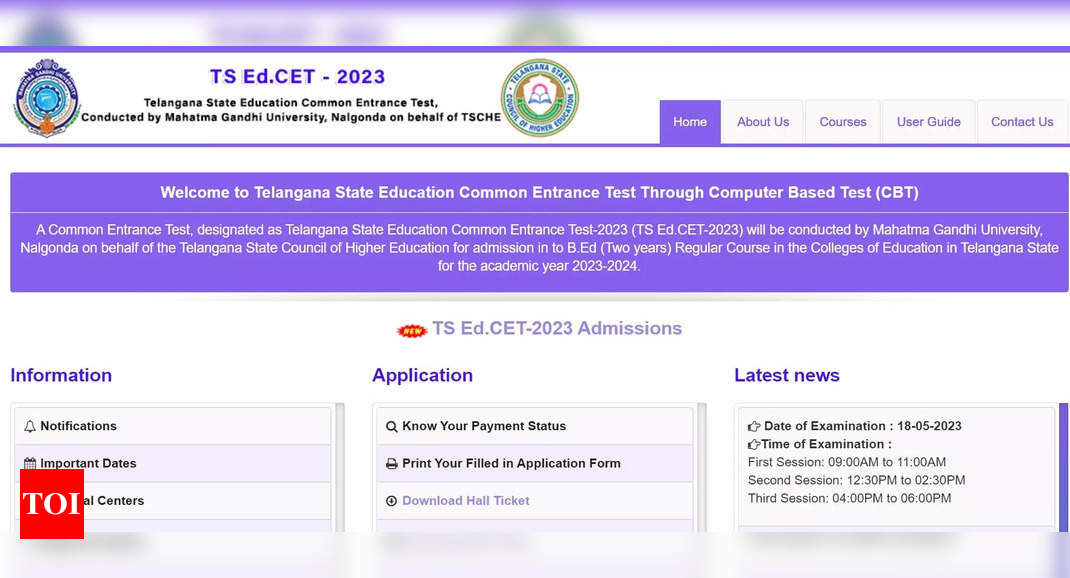 TS EDCET Counselling 2023 schedule out for B.Ed admission, check dates here