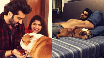 Here's looking at Arjun Kapoor's unbreakable bond with his pet Maximus who recently passed away