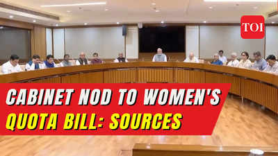 Union Cabinet approves Women's Reservation Bill, likely to be tabled during Special Session: Report