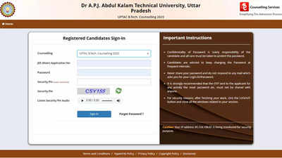 AKTU UPTAC 2023 Round 1 seat allotment results released for B.Tech and B.Arch