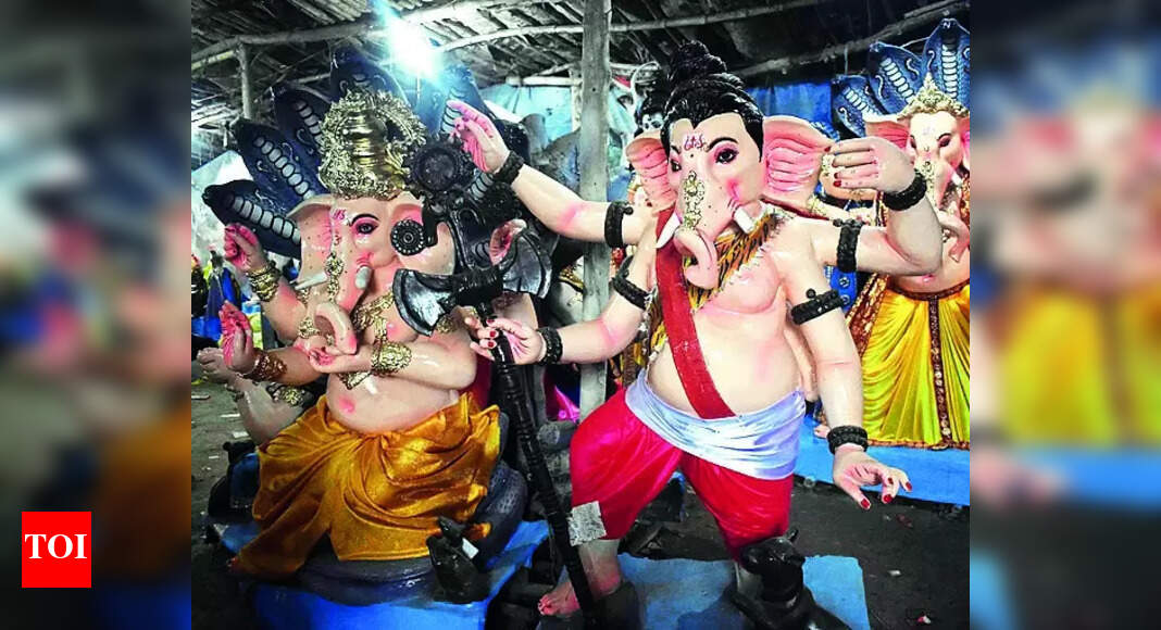 Ganesh Idols: Prayagraj Welcomes ‘bappa’, Prepares For 10-day Festival ...