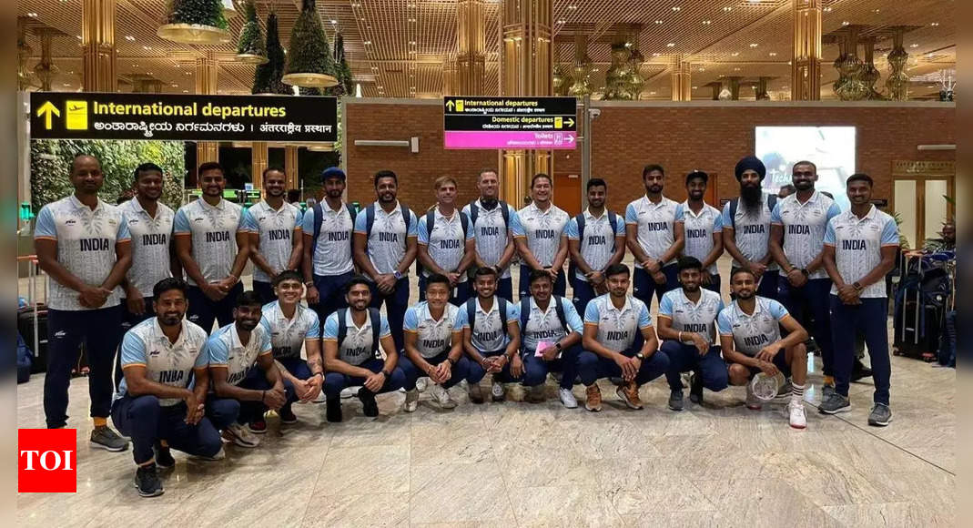 Asian Games: Indian men’s hockey team travels to Asian Games |  Hockey News