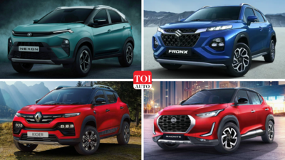 New Tata Nexon vs Maruti Fronx vs Renault Kiger vs Nissan Magnite: Specs, price compared