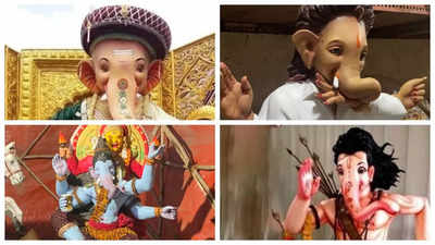 Ganesh Chaturthi 2023: From Pushpa and Baahubali to Adipurush and Bajirao Mastani, movie inspired Ganesha idols rule the market