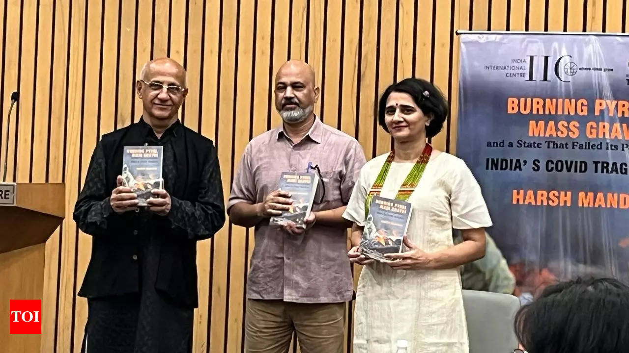 Activist author Harsh Mander s new book Burning Pyres Mass