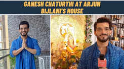 Arjun Bijlani brings home Ganpati