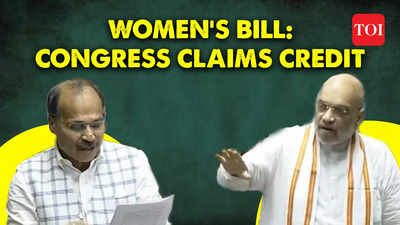 Faceoff over Women’s Quota Bill: As Adhir Ranjan claims UPA’s bill still active, Amit Shah says ‘show documents’
