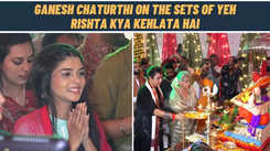 Pranali Rathod celebrates Ganesh Chaturthi on the sets of Yeh Rishta Kya Kehlata Hai