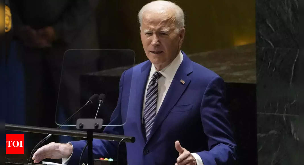 Biden : Biden exhorte les dirigeants du monde entier à l’ONU à tenir tête à la Russie et met en garde contre le fait de ne pas laisser l’Ukraine « être dépecée »