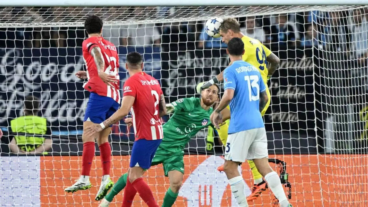 Keeper Provedel heads in last-ditch equaliser for Lazio against Atletico  Madrid