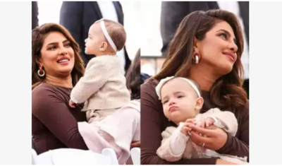 Ganesh Chaturthi 2023: Priyanka Chopra shares new pics with daughter Malti, the toddler looks adorable in traditional wear with bangles and bindi
