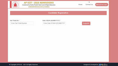 AP ICET 2023 Counselling Registration Ends Today, Apply Here - Times Of ...