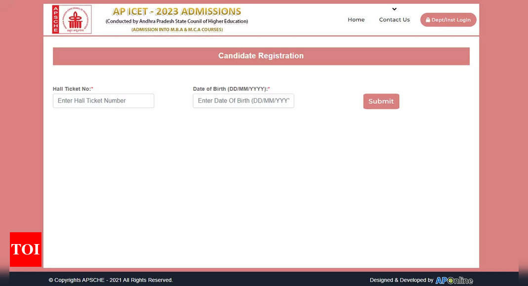 AP ICET 2023 Counselling Registration Ends Today, Apply Here - Times Of ...