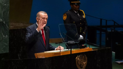 Turkish President Recep Tayyip Erdogan raises Kashmir issue during UNGA address