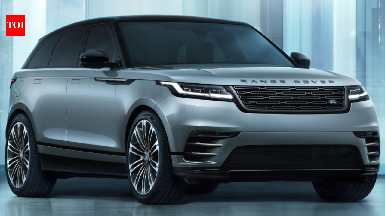Range Rover Velar facelift in pictures: Gets pixel headlights and two ...
