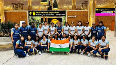 Asian Games 2023: Indian women's hockey team leaves for China