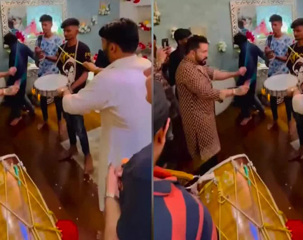 
Ganesh Chaturthi 2023: Kapil Sharma shows off his drumming skills with Mika Singh in THIS viral video
