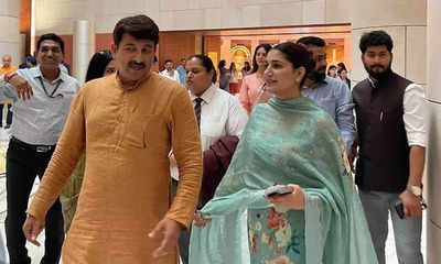 Bigg Boss fame Sapna Choudhary visits the new Parliament on the first day; shares a glimpse of it