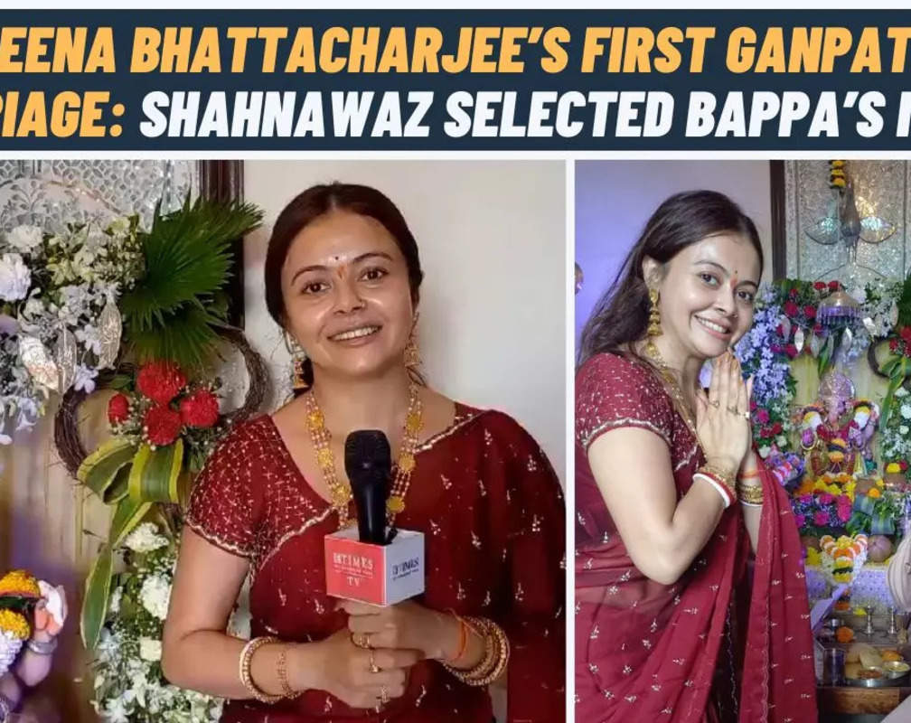 
Devoleena Bhattacharjee’s first Ganpati post marriage: The excitement was a bit different as a married couple
