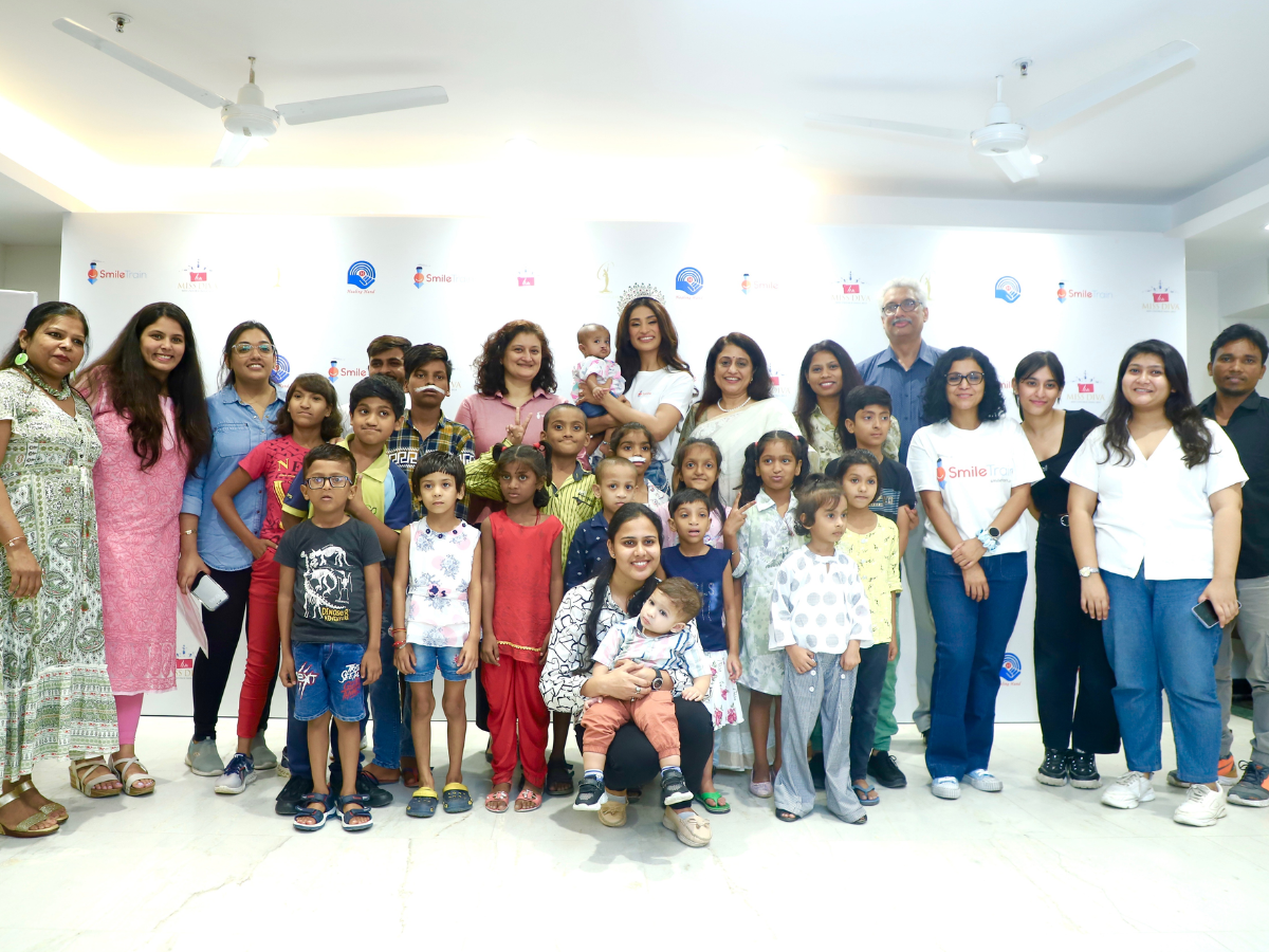 Shweta Sharda joins forces with Smile Train in Delhi