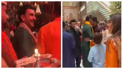 Shah Rukh Khan and Ranveer Singh meet in public for the first time since 'Don 3' announcement - WATCH video
