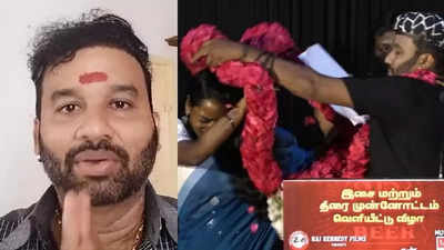 Cool Suresh issues an apology for misbehaving with the female host during the 'Sarakku' press meet