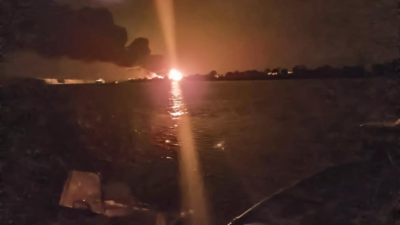 Cargo ship crew evacuated after explosion near Romanian Danube port