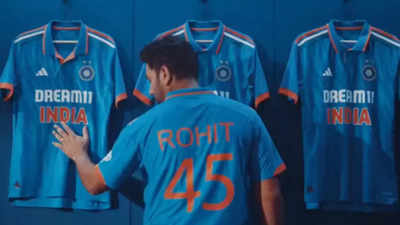 '3ka Dream hai apna': Team India's ODI World Cup 2023 jersey unveiled, watch viral video