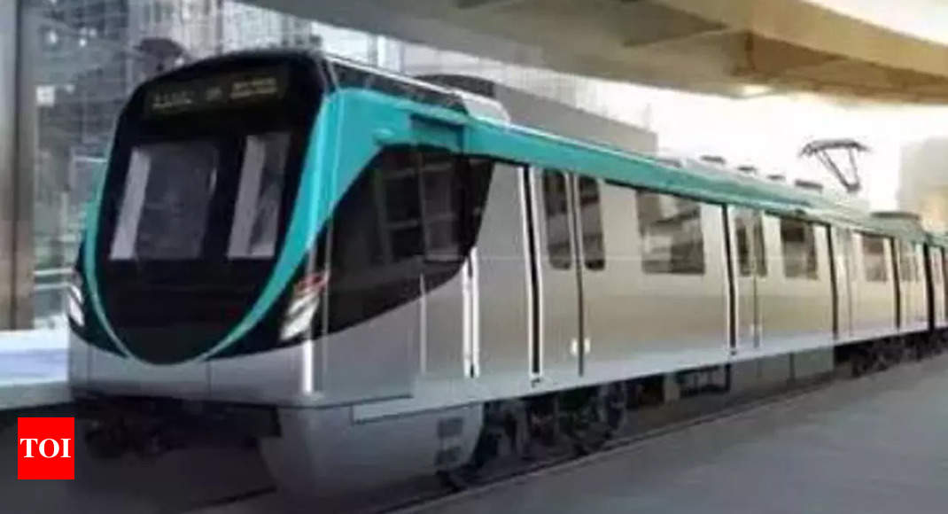Noida Metro to increase train frequency for UP International Trade Show -  Times of India