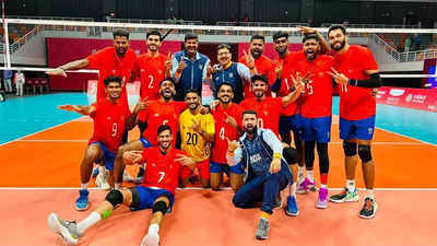 Asian Games: India men's volleyball team stuns South Korea 3-2 to reach knockout round