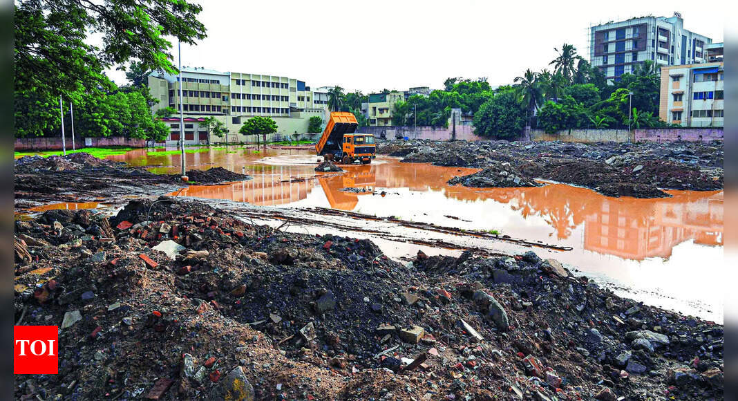 Gopalapuram Ground Turns Defunct Chennai News Times of India