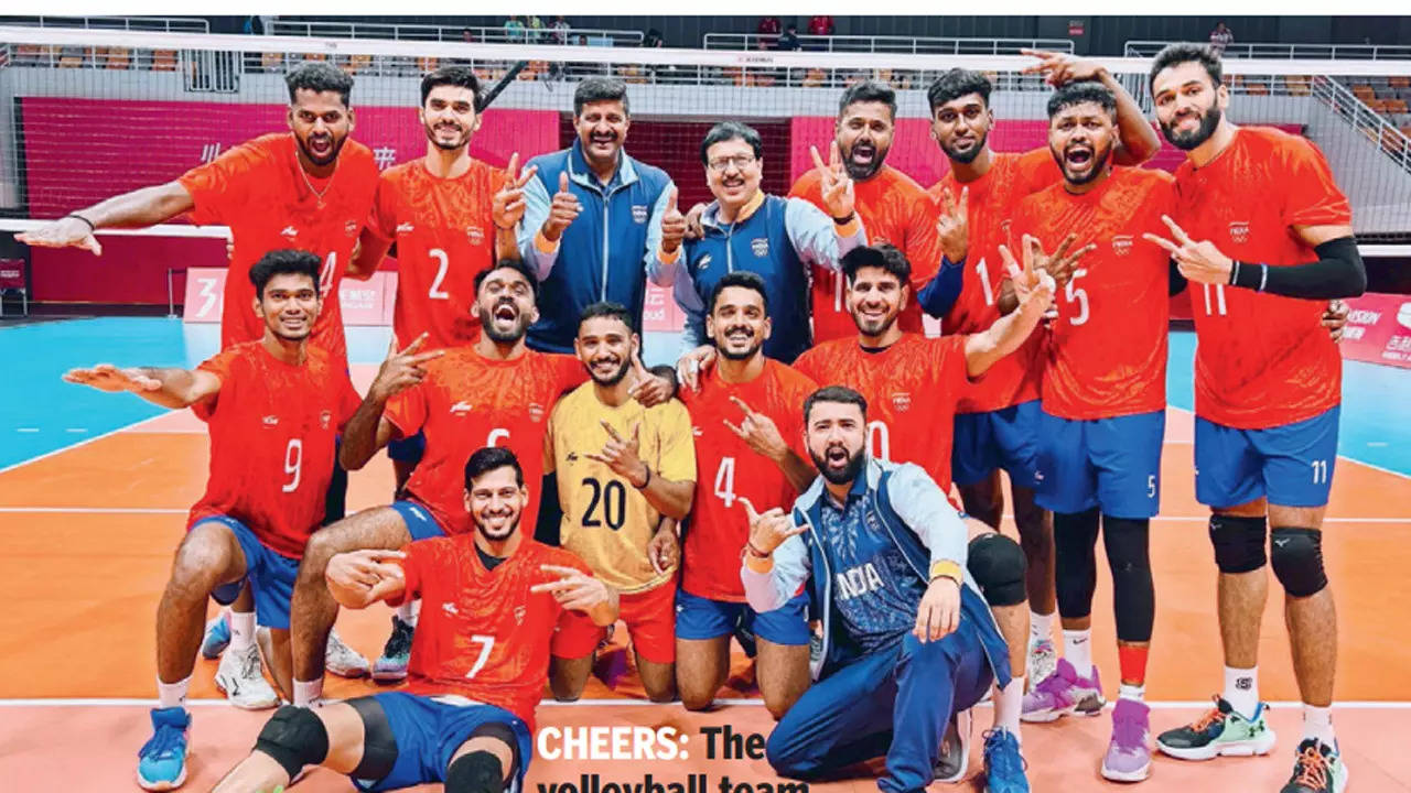 Volleyball fairy tale India stun South Korea in 5 sets Asian Games 2023 News