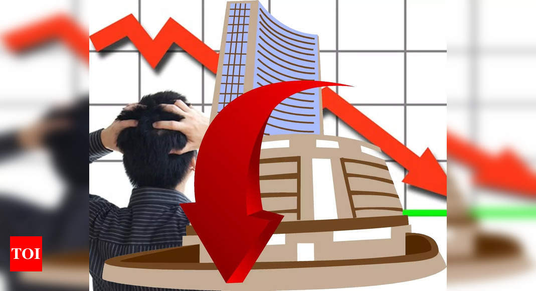Sensex, Nifty decline for third consecutive session – Times of India