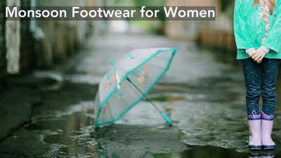 Monsoon Footwear for Women: Shoes for women by brands like Bata, Crocs, Khadims & more