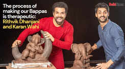 Rithvik Dhanjani and Karan Wahi:The process of making our Bappas is therapeutic